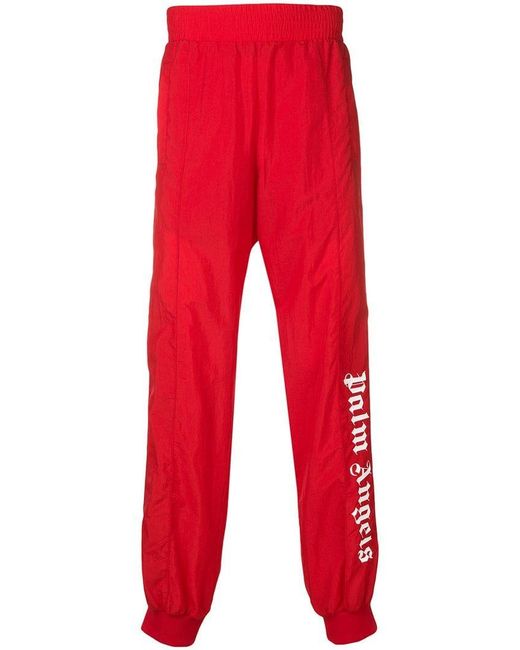 palm angels cuffed joggers