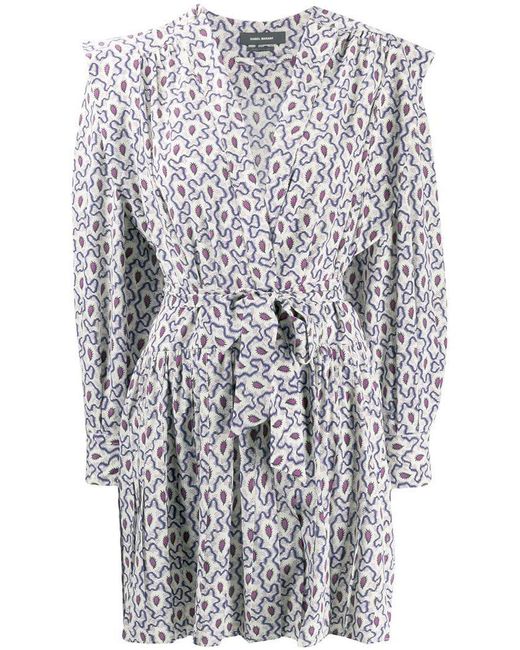 isabel marant paisley dress