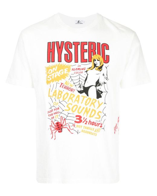 Hysteric glamour Hysteric T-shirt in White for Men | Lyst