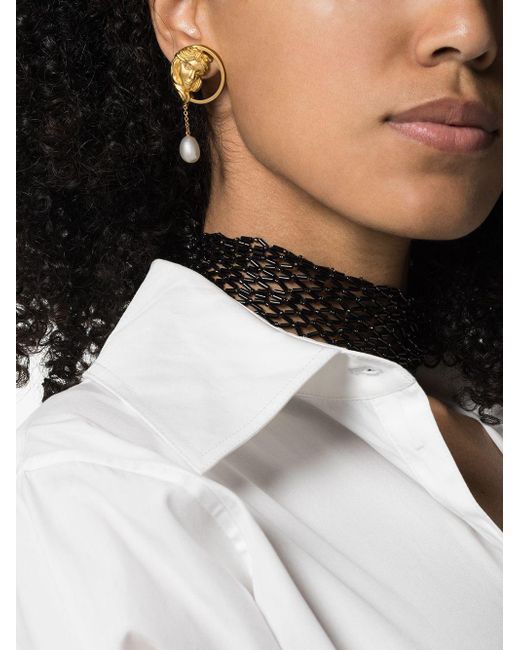 Lyst - Anissa Kermiche 18kt Gold Madame Tallien Earring in Metallic