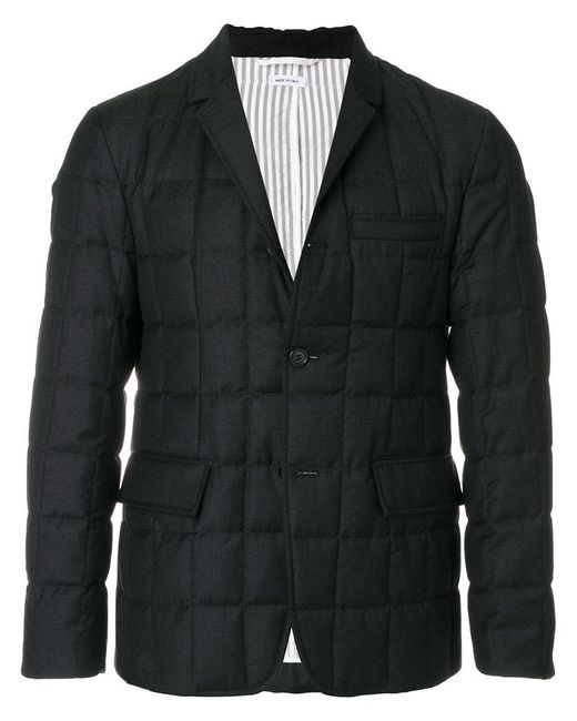 Lyst - Thom Browne Downfilled Classic Single Breasted Sport Coat In ...