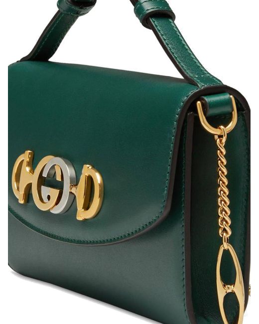 gucci shoulder bag green