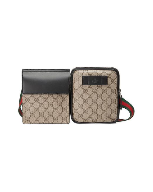 Lyst - Gucci Gg Supreme Belt Bag for Men