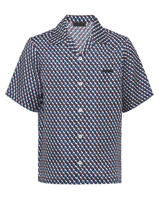 prada button down shirts