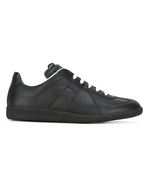 maison margiela replica sneaker black