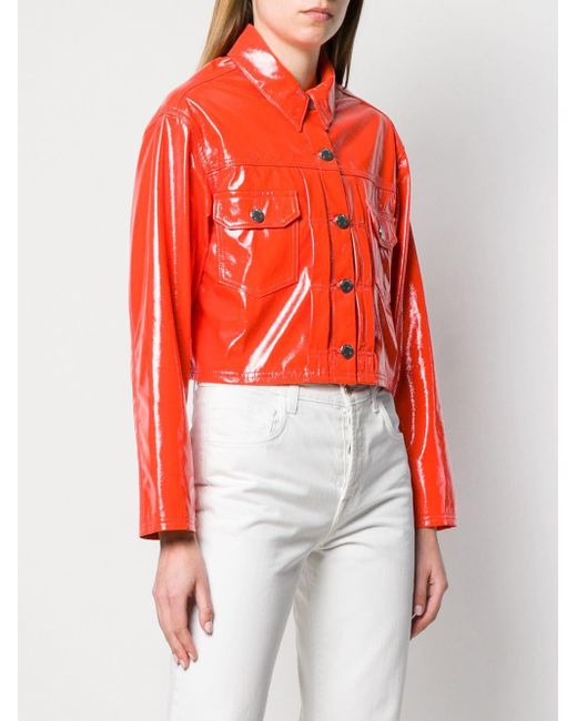 fiorucci vinyl track jacket