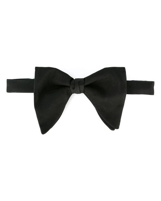 Lyst - Gucci Long Bow Tie in Black for Men