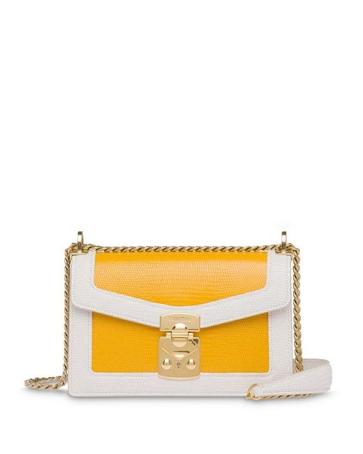 Lyst Miu Miu Miu Confidential Shoulder Bag in Yellow
