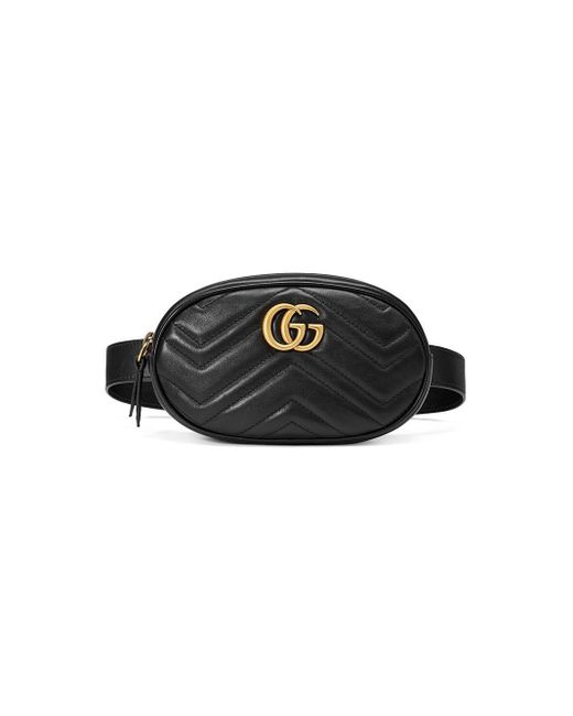 gg marmont 2.0 matelassé leather belt bag