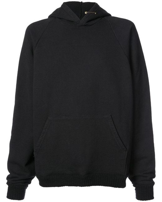 Lyst - Enfants riches deprimes Safety Pin Detailed Hoodie in Black for Men