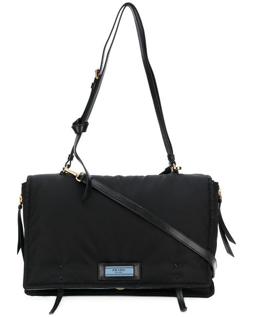 Prada Etiquette Shoulder Bag in Black | Lyst