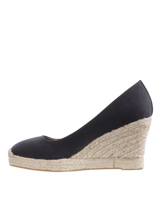 j crew black espadrilles