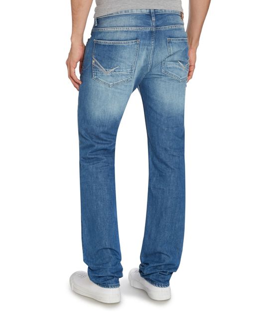 Duck and cover Light Wash Mid Rise Jeans in Blue for Men ...