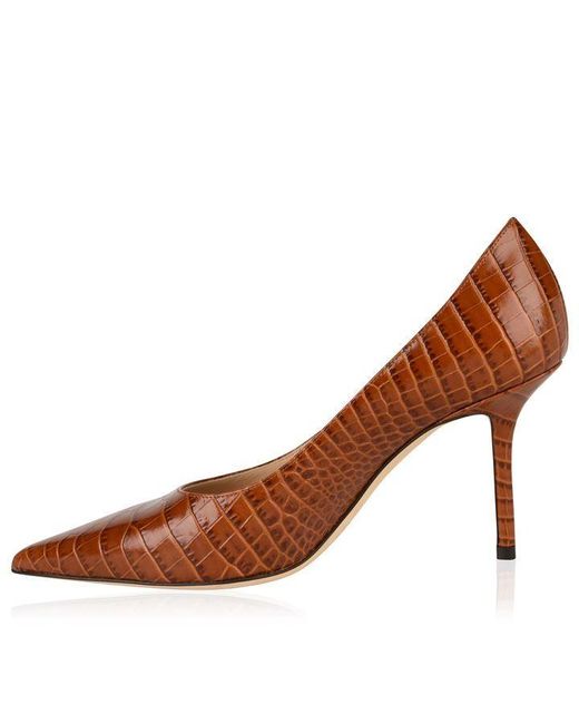 jimmy choo crocodile pumps