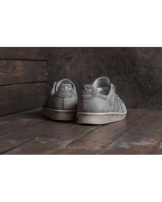 lyst originali adidas superstar degli anni '80 la metà adidas grigio / grigio - 3 lyst originali adidas superstar degli anni '80 la metà adidas grigio / grigio - 3