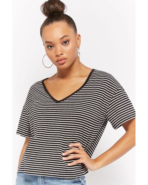 striped boxy shirt