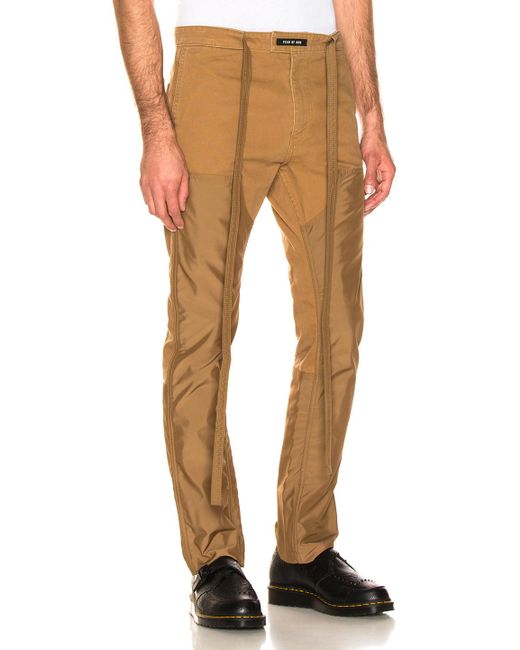 fear of god nylon cargo pants