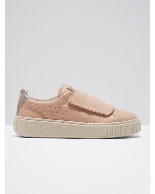 puma basket platform strap puma basket platform strap