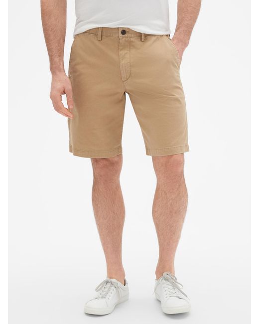 gap khaki shorts mens