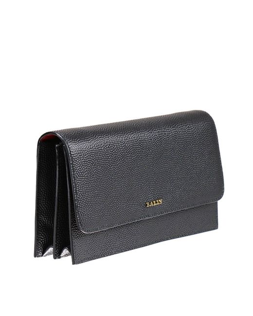 bally clutch handbag in black lyst bally clutch handbag in black lyst