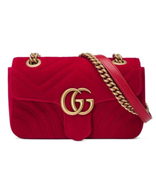 Gucci Marmont Red Velvet Bag | Literacy Basics