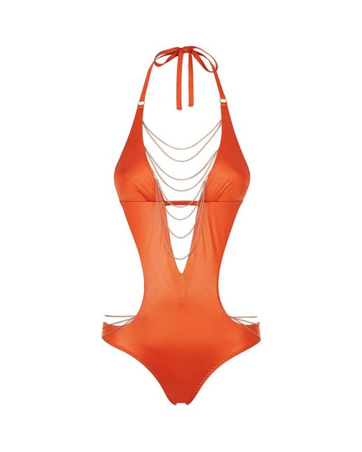 Agent provocateur Tonya Swimsuit in Orange | Lyst