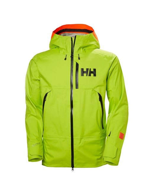 helly hansen ski jacket yellow