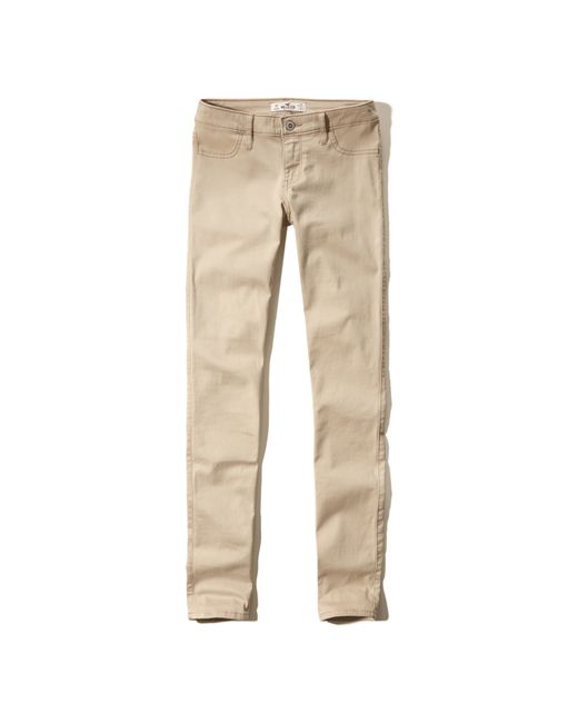 hollister low rise super skinny jeans