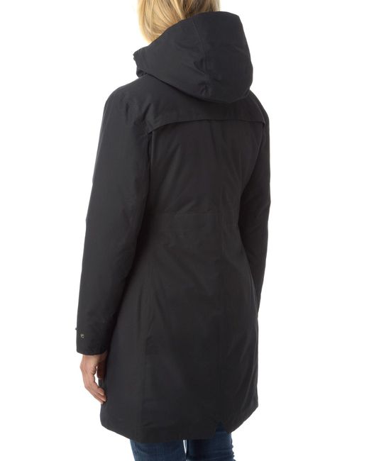 Tog 24 Roma Womens Milatex/down Parka Jacket in Black | Lyst