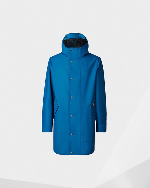 Lyst Hunter Men's Original Rubberised Raincoat in Blue for Men Save 16