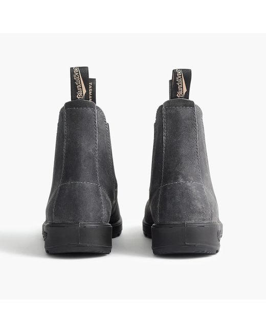 gray blundstone boots