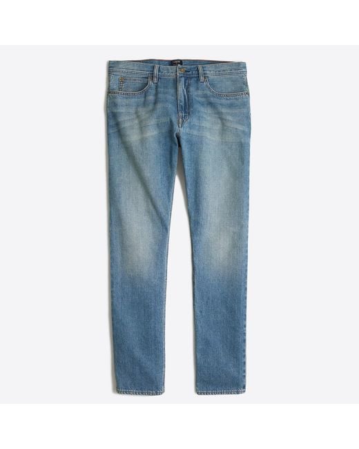 crew factory j men's belts Jean Selvedge fit J.Crew Lyst Straight  Light In Sutton