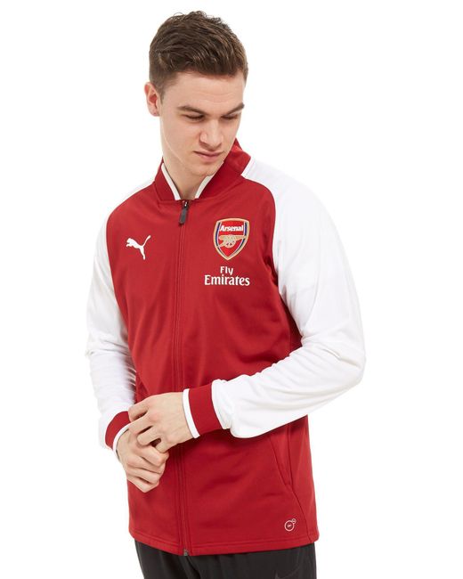 puma arsenal fc stadium jacket