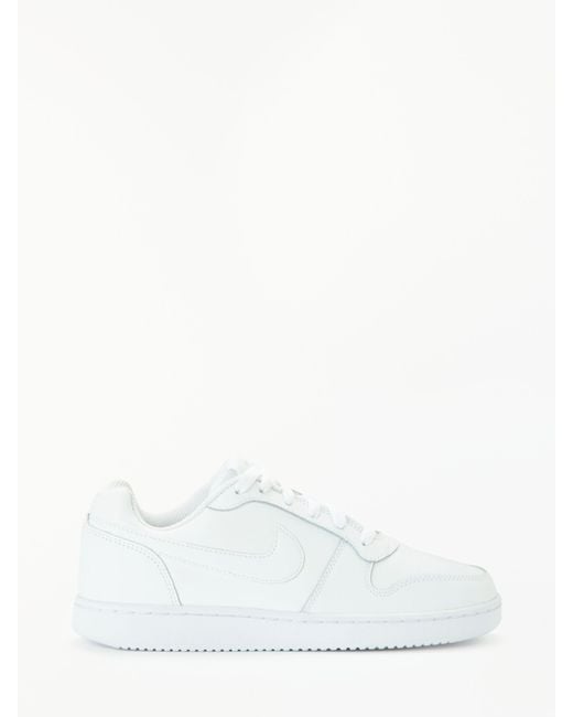 Nike Ebernon Low Donna Trainers in bianca Lyst Nike Ebernon Trainers Low Donna Trainers Ebernon in bianca Lyst f7c2f2