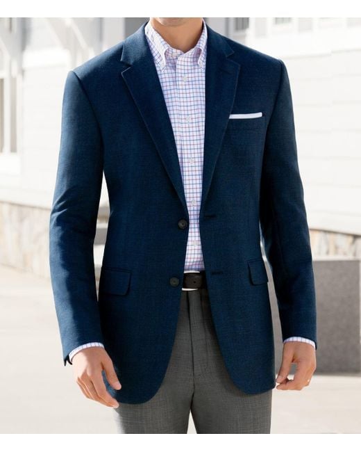 Lyst - Jos. a. bank Traveler Collection Tailored Fit Sportcoat in Blue ...