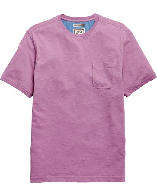Jos. a. bank 1905 Crewneck Tee Shirt in Purple - Save 72% | Lyst