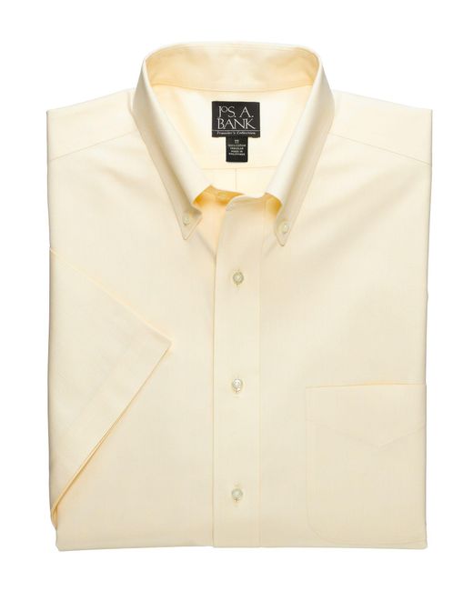 Lyst - Jos. a. bank Traveler Collection Tailored Fit Button-down Collar ...