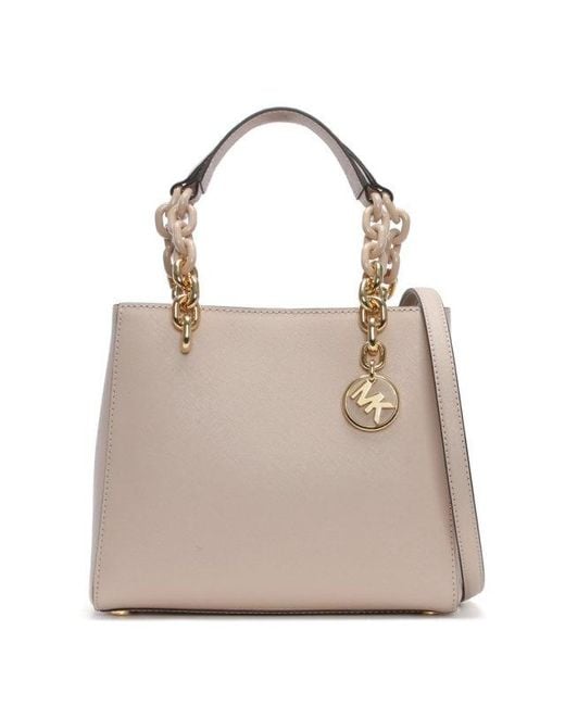 Lyst Michael Kors Small North South Soft Pink Leather Cynthia Michael Kors Small North South Soft Pink Leather Cynthia Satchel Bag C Lyst