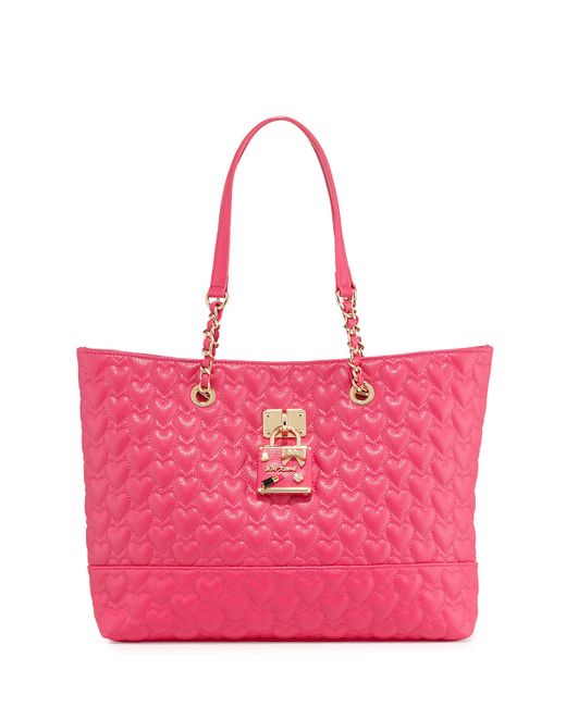 betsey johnson quilted tote