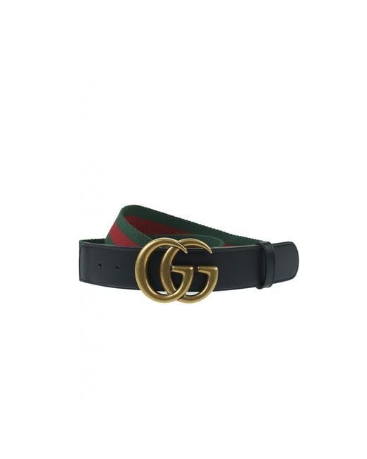 gucci tape belt Gg in  Black Belt With Lyst Web Tape Gucci Black