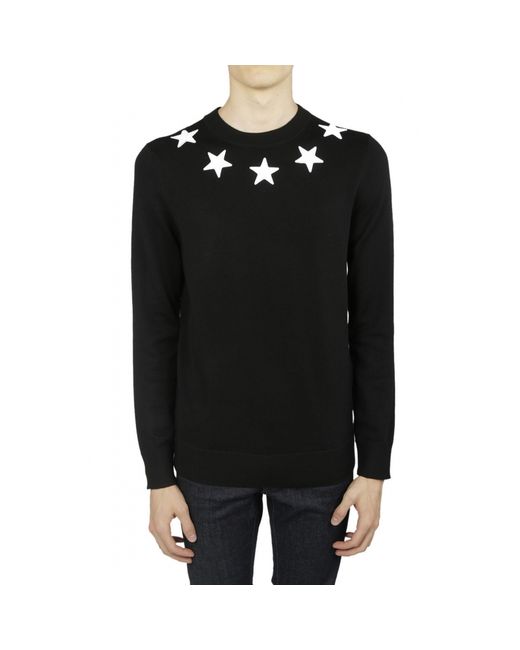 mens givenchy star jumper