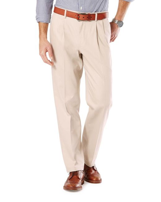 Lyst Dockers Big And Tall Signature Khaki Pants in Natural for Men