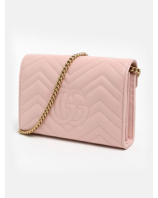 gucci mini marmont pink