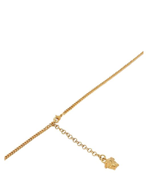 Versace Dv Barocco Body Chain in Metallic Lyst