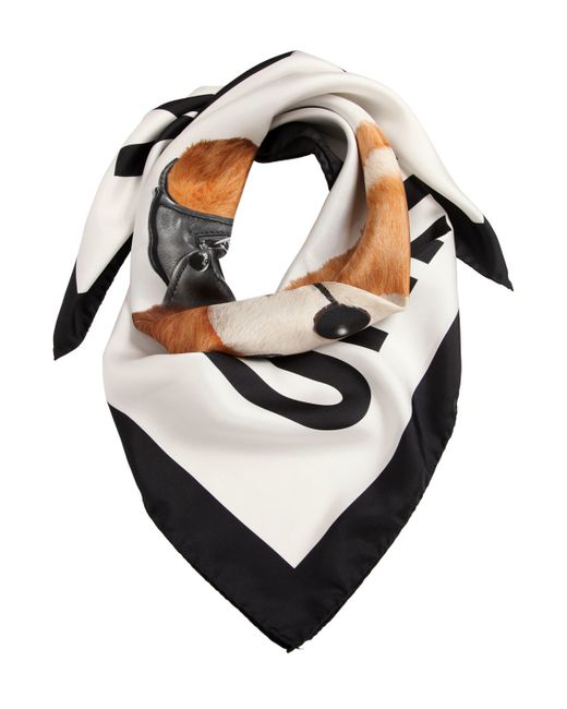 moschino scarf teddy bear