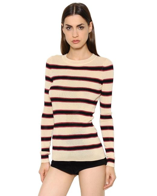 isabel marant striped jumper