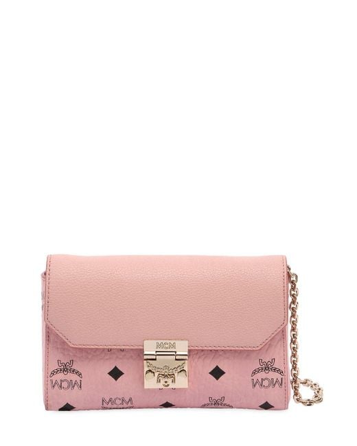 mcm purse pink