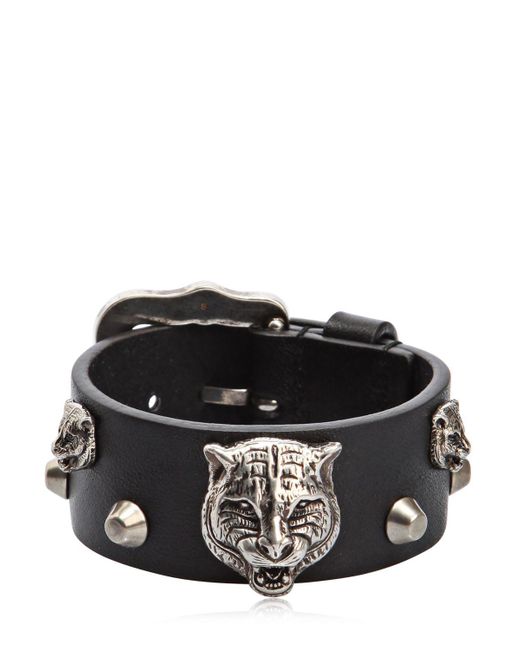 gucci tiger head bracelet