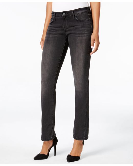 Calvin Klein Jeans Straight Leg Jeans In Black Lyst