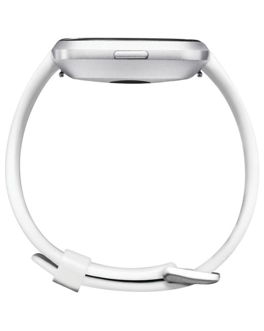 white fitbit versa